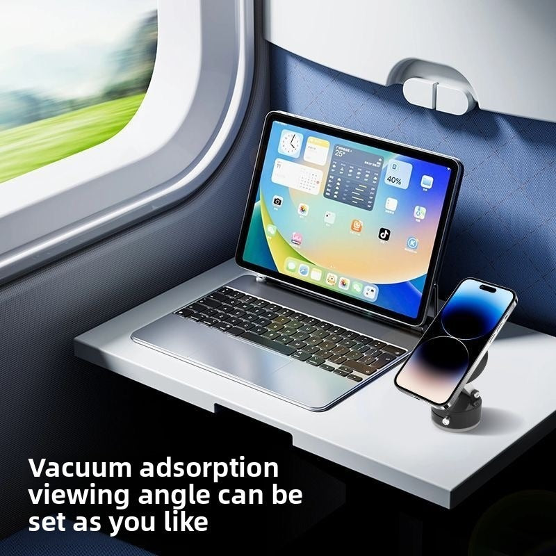 Vacuum Magnetic Bracket -360 Degree Rotation, Multi-scene Application, Easy Adsorption, Car, Home, Office Must-have