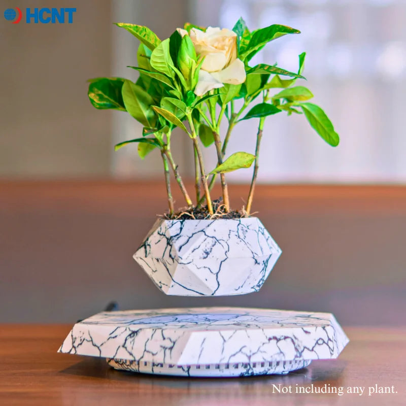 Floating Plant Pot Planter Suspension Air Bonsai Pot Flower Pot Levitating Plant Pot for Home Office