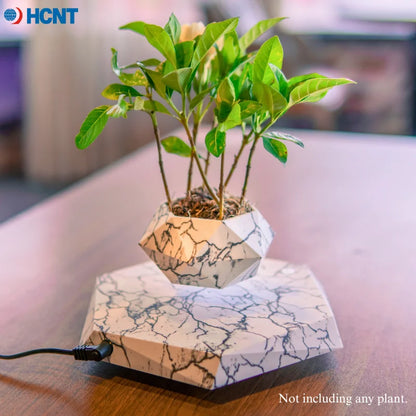 Floating Plant Pot Planter Suspension Air Bonsai Pot Flower Pot Levitating Plant Pot for Home Office