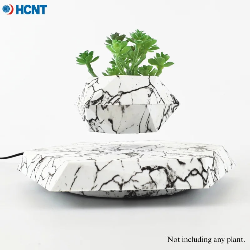 Floating Plant Pot Planter Suspension Air Bonsai Pot Flower Pot Levitating Plant Pot for Home Office