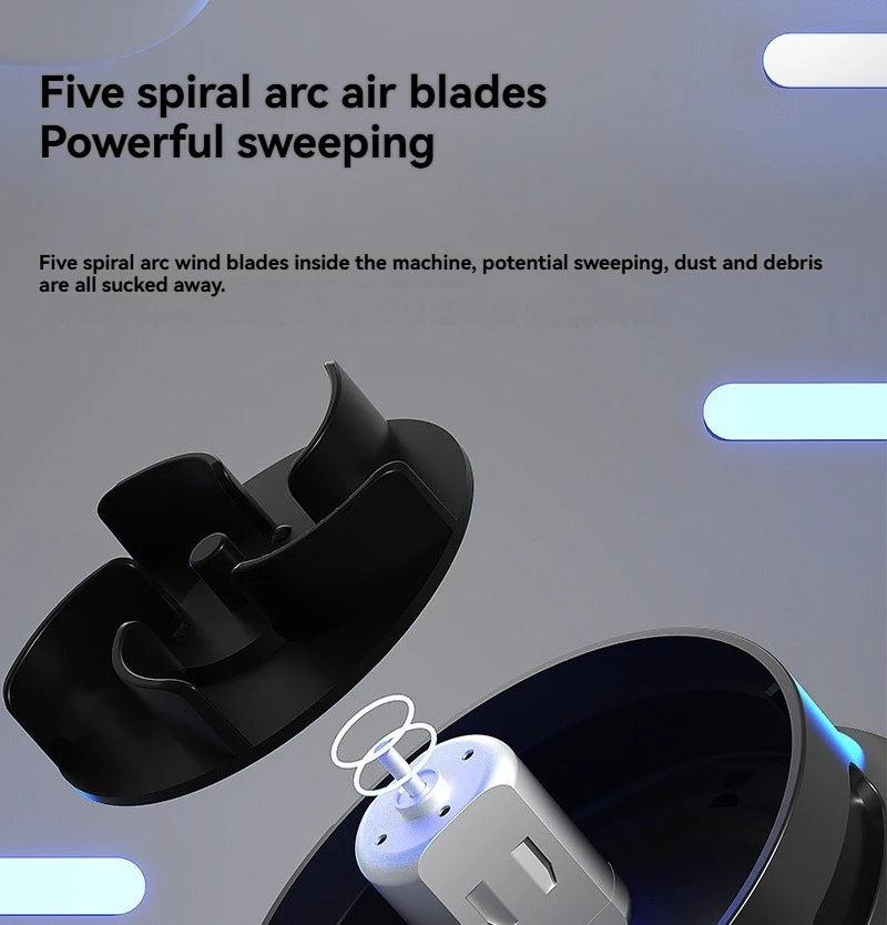 Vacuum Cleaner Desktop Mini Rechargeable-Car Vacuum & Automatic Rubber Shavings & Keyboard Dust Extractor for Portable Cleaning