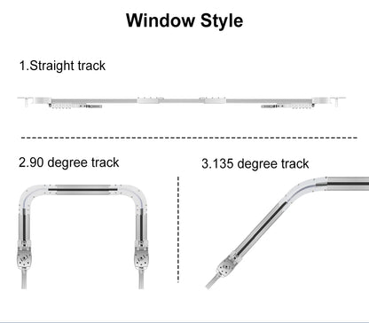 OneSmart Tuya Smart Life Wifi Zigbee Electric Smart Curtains Drive Motor Rail Rod Track System Support Google Assistant Alexa