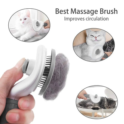 Pet Dog Brush Dog Hair Remover Dogs and Cats Pets Dogs Accessories Beauty Tools Cat Comb For Grooming Removes Hairs Supplies