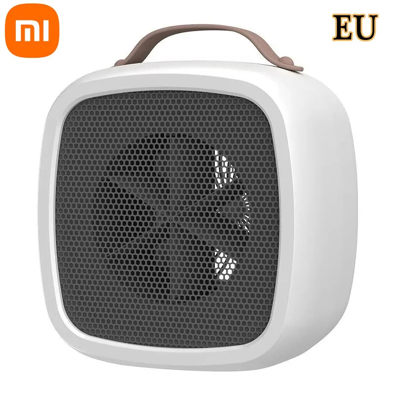 Xiaomi Mini Portable Heaters Desktop Mutes Fast Heating Warmer Fan 500W PTC-Ceramic Warm Air Heaters for Indoor Office Winter