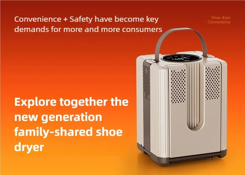 TINSOL New Six-Arm Folding Telescopic Shoe Dryer 220V Winter Deodorization Dehumidification Sterilization Shoe Dryer Socks Dryer