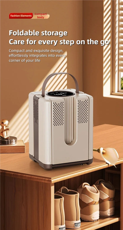 TINSOL New Six-Arm Folding Telescopic Shoe Dryer 220V Winter Deodorization Dehumidification Sterilization Shoe Dryer Socks Dryer