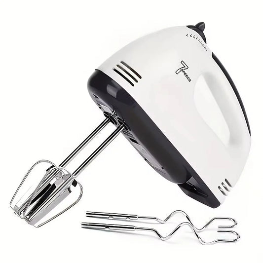 Handheld Electric Egg Beater 7-Speed Mini Automatic Mixer for Egg White And Cream with EU/US Plug Household Kitchen Tool