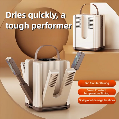 TINSOL New Six-Arm Folding Telescopic Shoe Dryer 220V Winter Deodorization Dehumidification Sterilization Shoe Dryer Socks Dryer