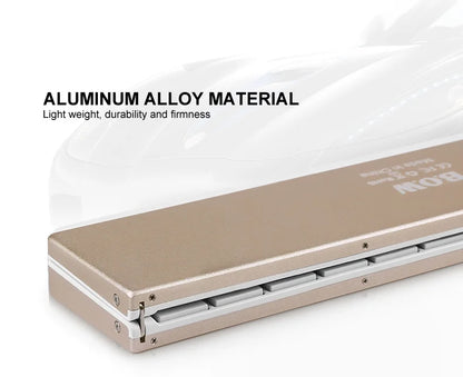 BOW Mini Folding Bluetooth Keyboard Wireless Keypad Support3 Devices With Stand Rechargeable Foldable Keyboard for Phone Tablet