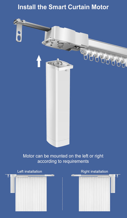 OneSmart Tuya Smart Life Wifi Zigbee Electric Smart Curtains Drive Motor Rail Rod Track System Support Google Assistant Alexa