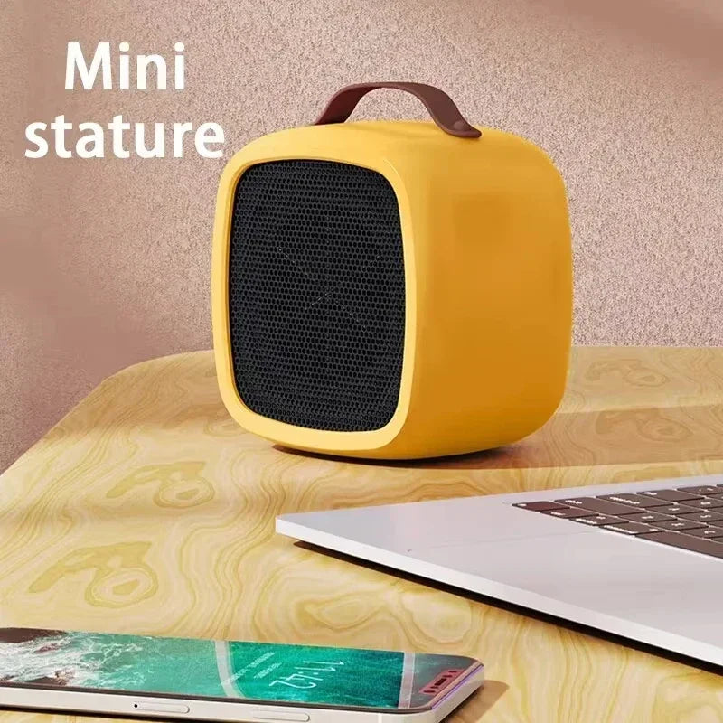 Xiaomi Mini Portable Heaters Desktop Mutes Fast Heating Warmer Fan 500W PTC-Ceramic Warm Air Heaters for Indoor Office Winter