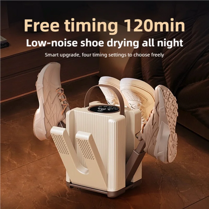 TINSOL New Six-Arm Folding Telescopic Shoe Dryer 220V Winter Deodorization Dehumidification Sterilization Shoe Dryer Socks Dryer