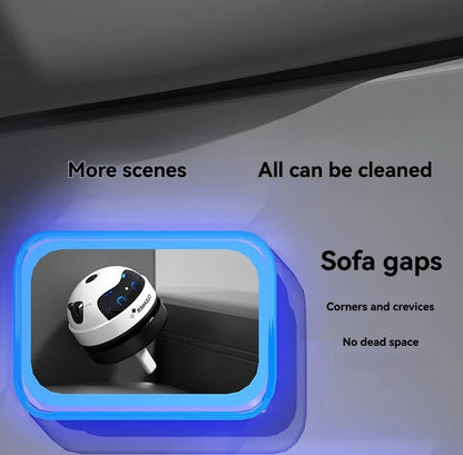 Vacuum Cleaner Desktop Mini Rechargeable-Car Vacuum & Automatic Rubber Shavings & Keyboard Dust Extractor for Portable Cleaning