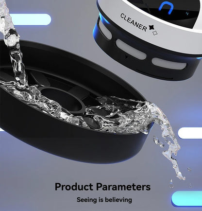 Vacuum Cleaner Desktop Mini Rechargeable-Car Vacuum & Automatic Rubber Shavings & Keyboard Dust Extractor for Portable Cleaning