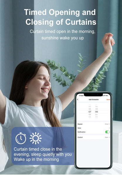 OneSmart Tuya Smart Life Wifi Zigbee Electric Smart Curtains Drive Motor Rail Rod Track System Support Google Assistant Alexa