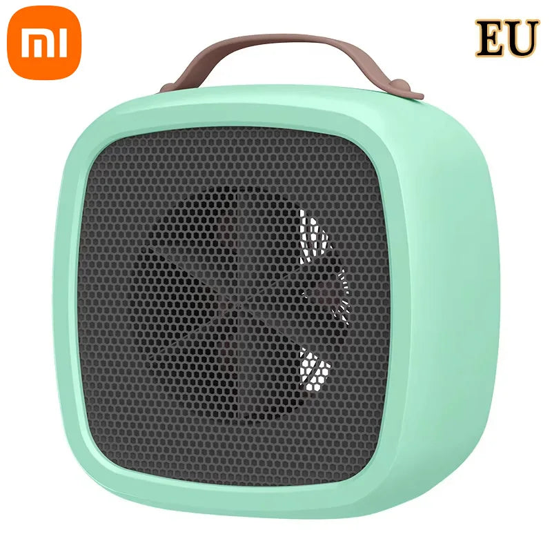 Xiaomi Mini Portable Heaters Desktop Mutes Fast Heating Warmer Fan 500W PTC-Ceramic Warm Air Heaters for Indoor Office Winter