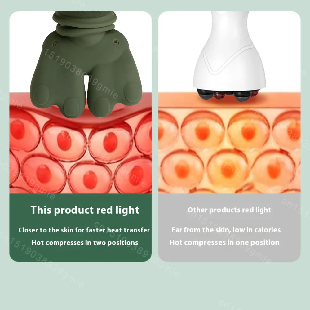 Electric Neck Shoulder Bionic Massager Kneading for Cervical Spine Back Pain Relief Muscles Relax Trapezius Neck Massager